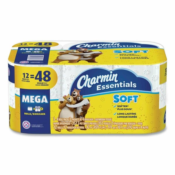 Chesterfield Leather Essentials Soft Charmin Tissue, White, 12PK CH3767757